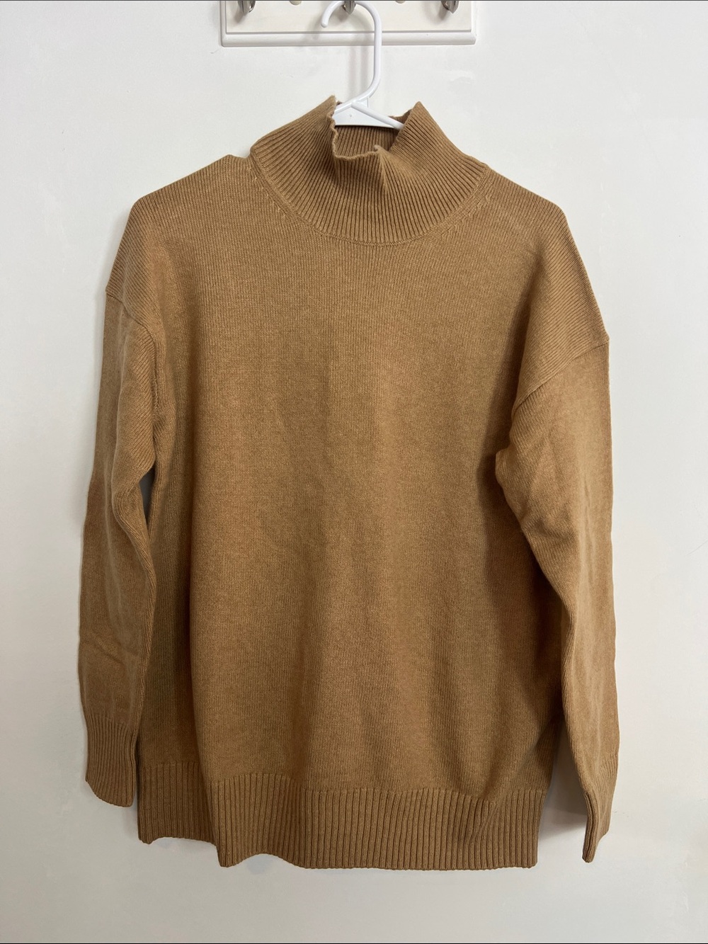 Banana Republic Factory Camel Turtleneck Sweater